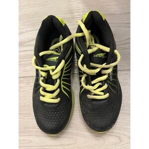 Catapult Kids Athletic Sneakers Black Neon Lime Green Running Shoes Size 13